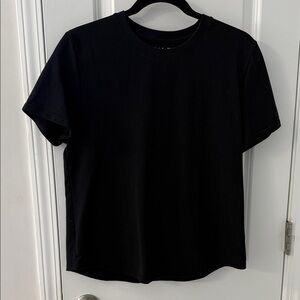 BYLT Basics Women's Black Short Sleeve Crewneck Tee